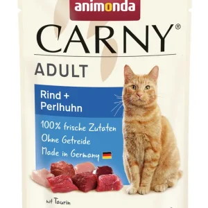 Sparpaket 24 x 85 g Animonda Carny Adult Rind + Perlhuhn Katzen Nassfutter Versand Am Gleichen Tag